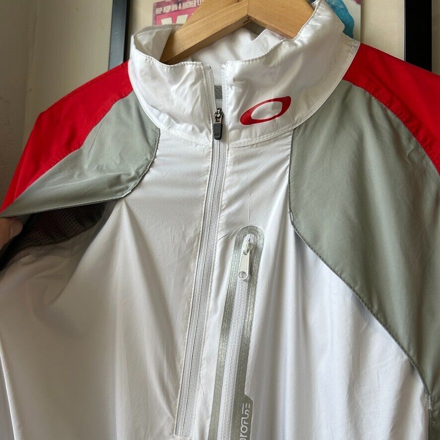 VINTAGE | Oakley 1/2 Zip Hydro Windbreaker Jacket sz M