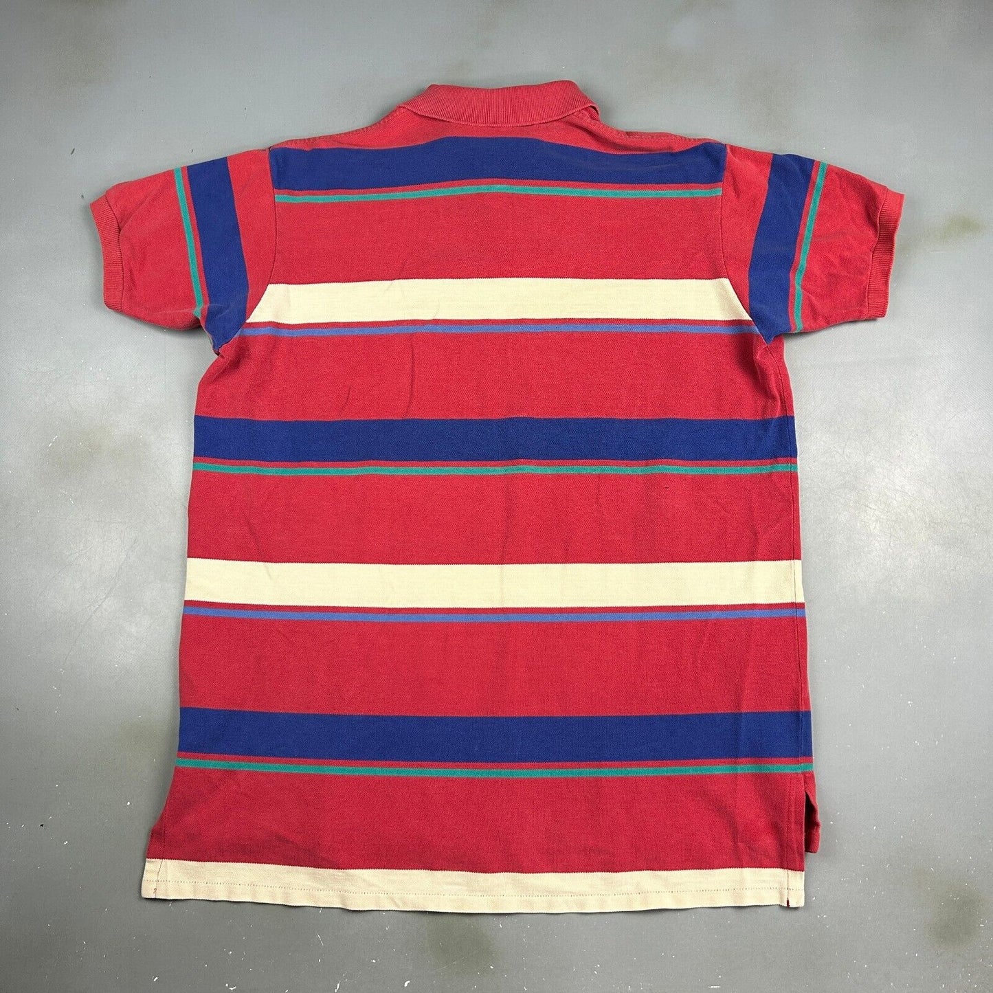 VINTAGE 90s Ralph Lauren Striped Polo Shirt sz XL Adult