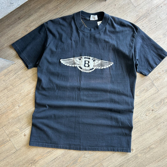 VINTAGE 90s | Bentley Rolls Royce NY Carriage House Car T-Shirt sz L/XL