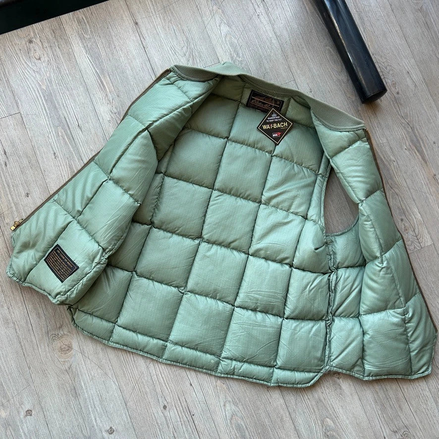 VINTAGE 70s 80s | Eddie Bauer Canadian Down Vest Jacket sz M/L