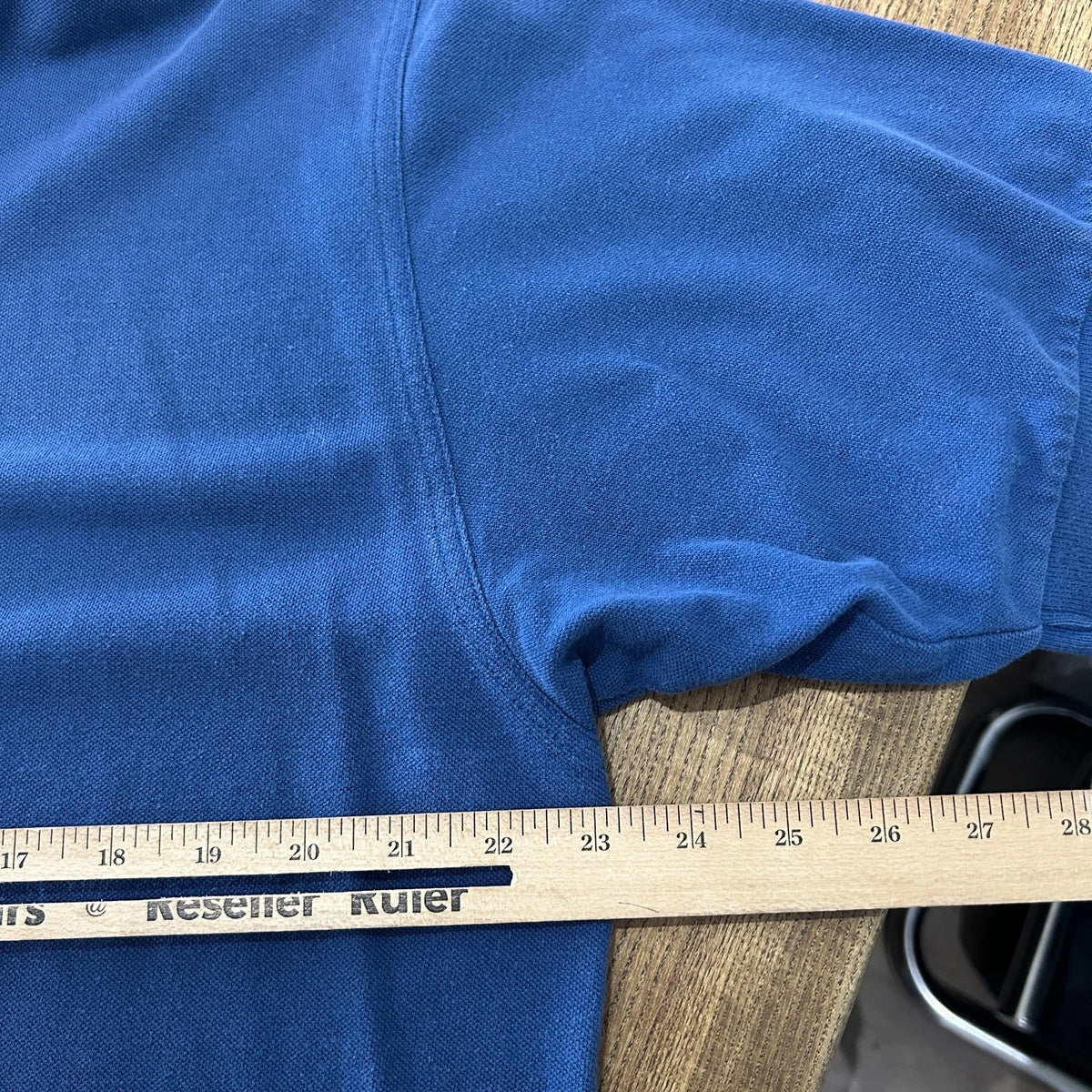 1990s | NIKE Mid Swoosh Blue Golf Polo Shirt sz L