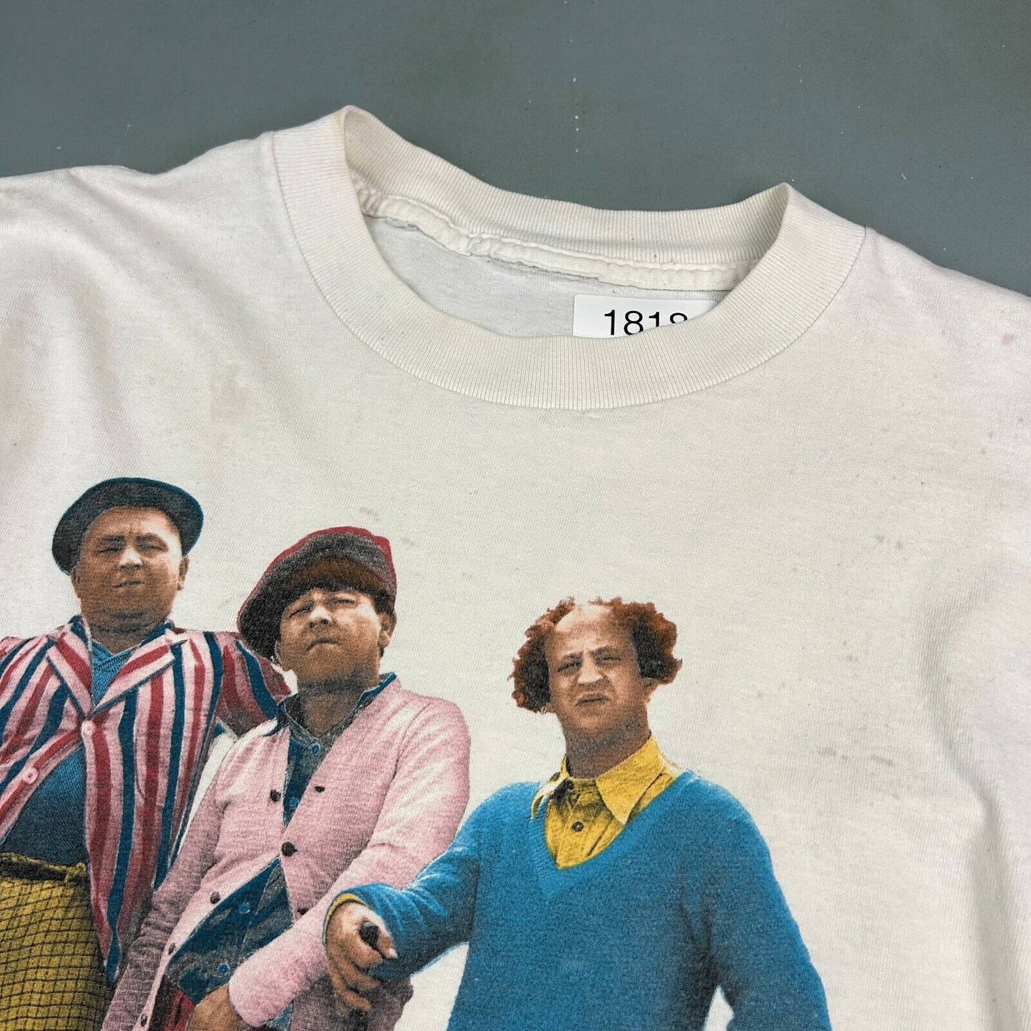 VINTAGE 90s | The Three Stooges Golfing Movie T-Shirt sz M Adult