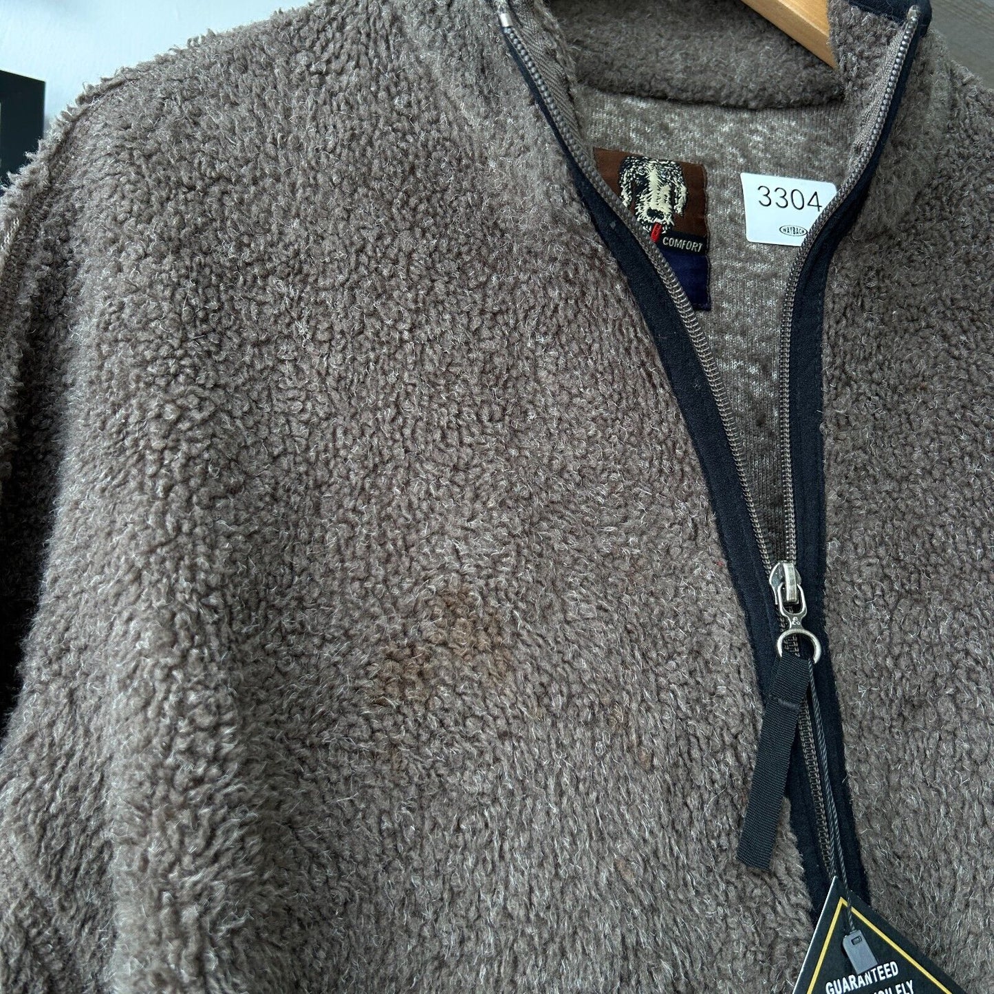 VINTAGE | Nike ACG Dog Tag Sherpa Deep Pile Zip Fleece Sweater sz XL
