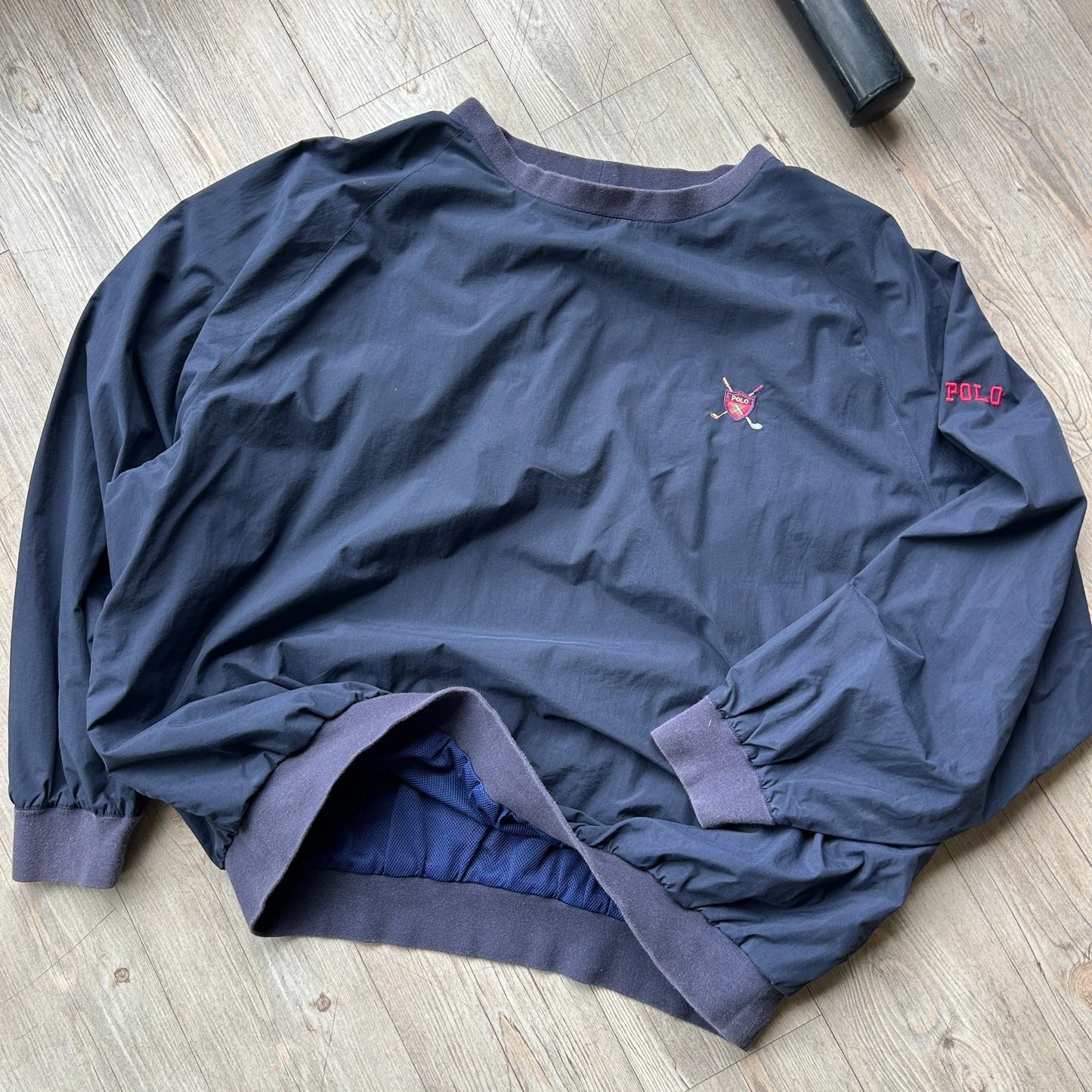 VINTAGE 90s | Polo Ralph Lauren Golf Pullover Windbreaker Jacket sz XL
