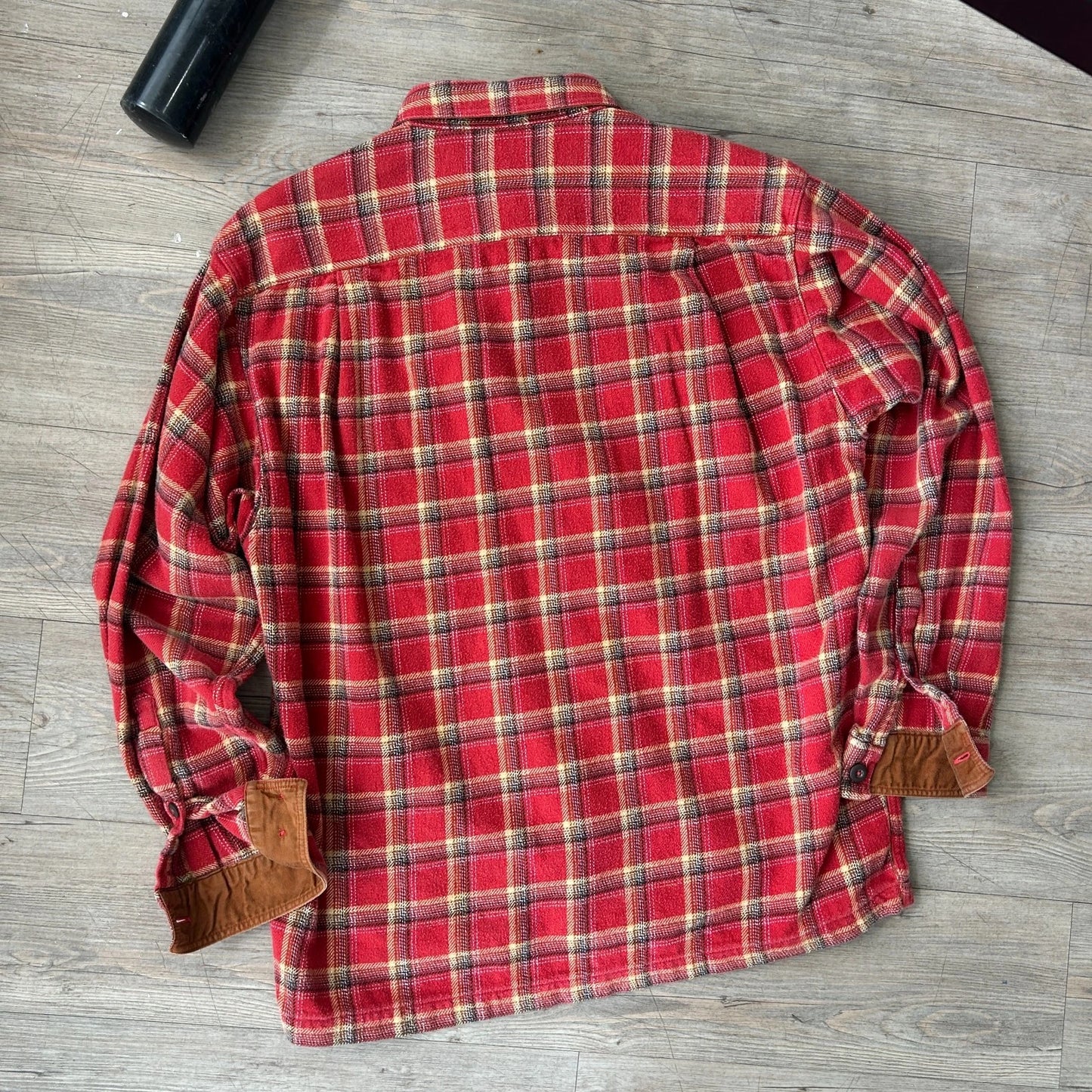 VINTAGE | Patagonia Organic Cotton Plaid Flannel Button Down Shirt sz S/M