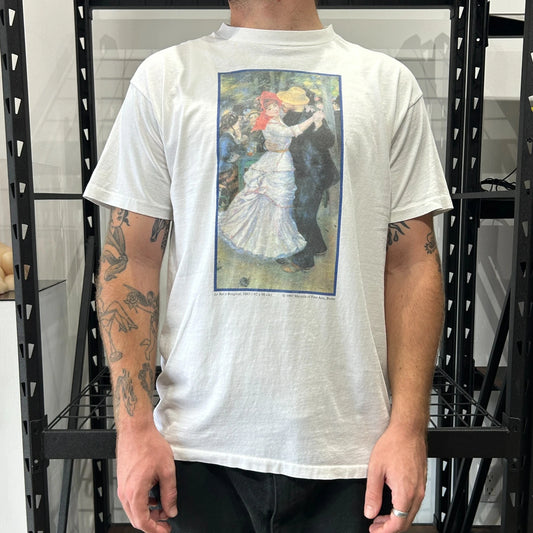 VINTAGE 1997 | Renoir's Portraits Le Bal A Bougival Art Institute T-Shirt sz L