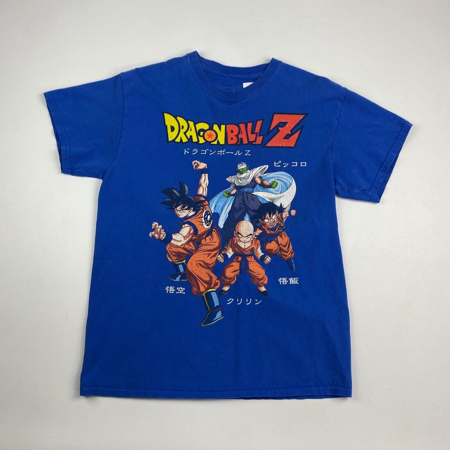 Dragon Ball Z Big Graphic Blue T-Shirt sz Medium Men