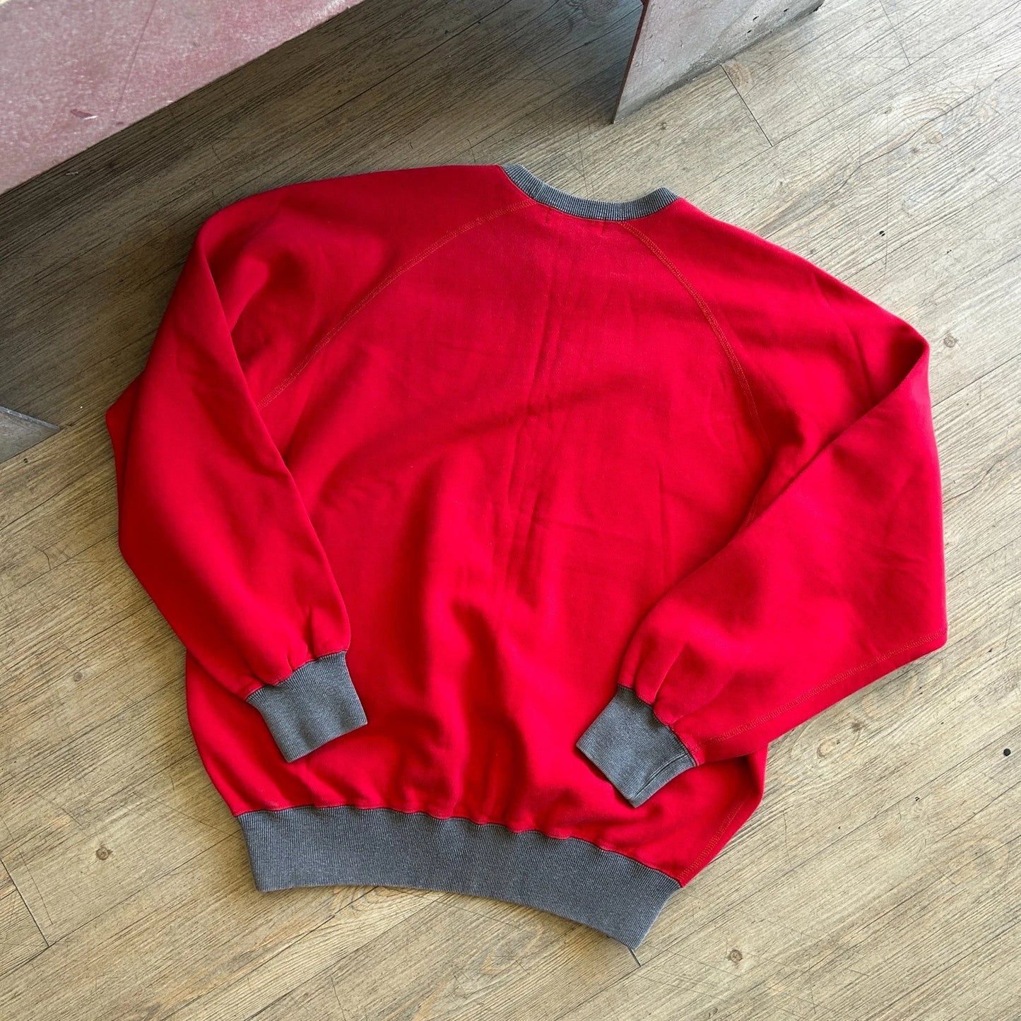 VINTAGE 90s | POLO By Ralph Lauren Ball Pony Ringer Crewneck Sweater sz M
