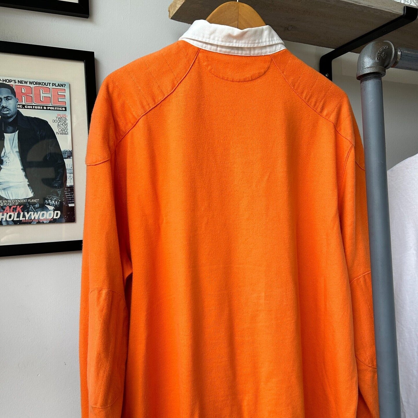 VINTAGE | Ralph Lauren 5 Horseman Rugby Polo Shirt sz M