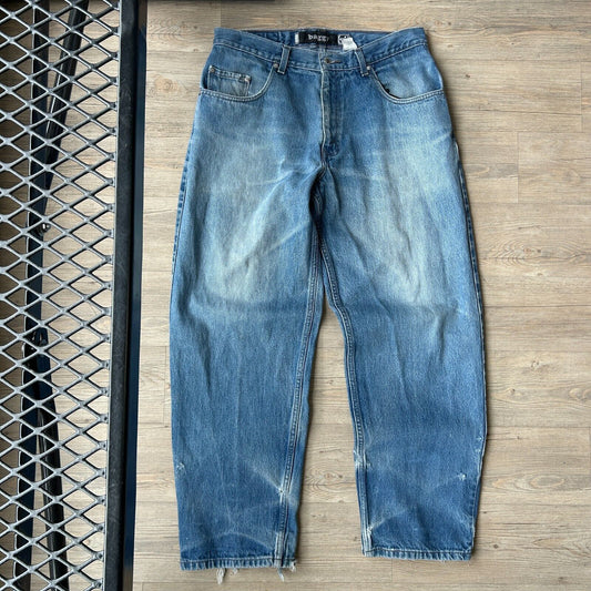 VINTAGE 90s | Levis SilverTab Baggy Faded Jeans Pants sz W34 L32