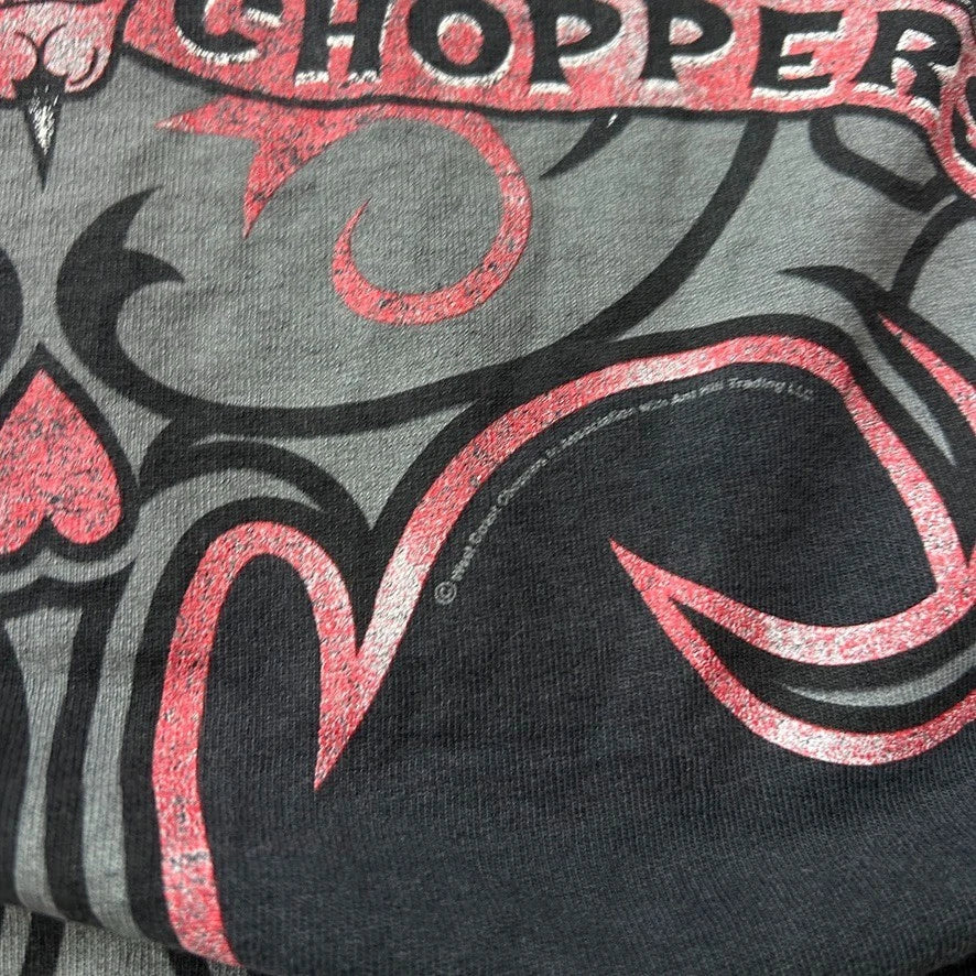 VINTAGE | West Coast Choppers Devil Ace Long Sleeve T-Shirt sz XL