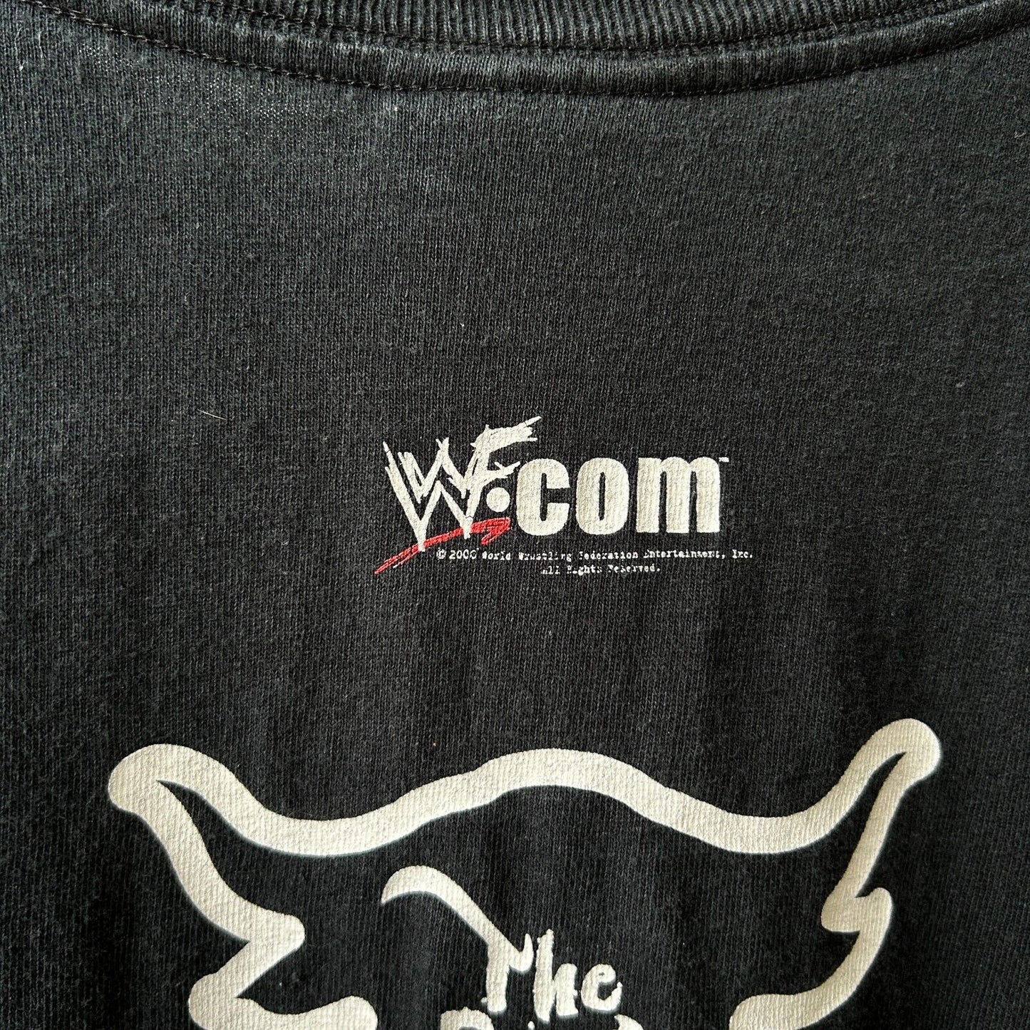 VINTAGE 2000 | WWF Just Bring It! THE ROCK Wrestling T-Shirt sz XL Adult