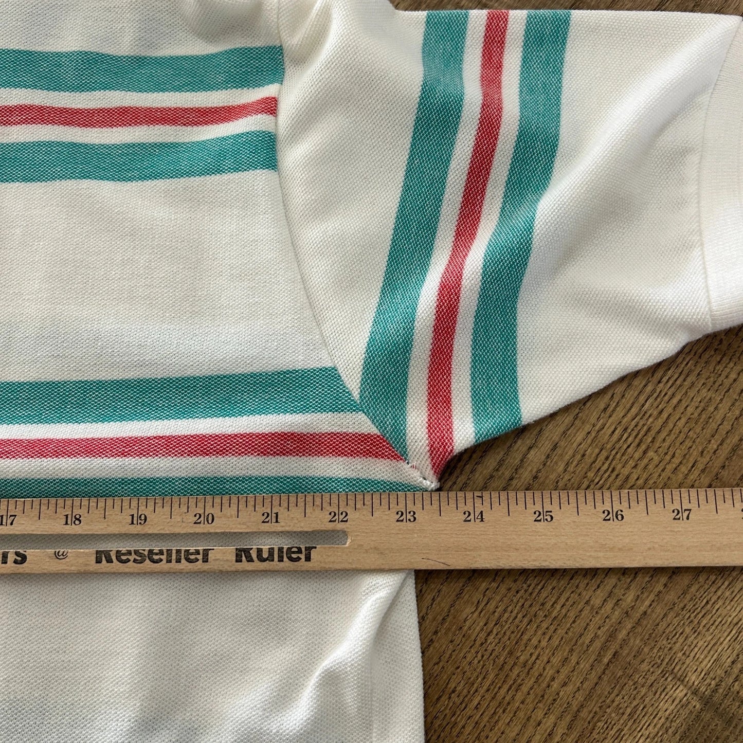 VINTAGE 90s | Ralph Lauren Sm Pony Candy Striped Polo Shirt sz XL