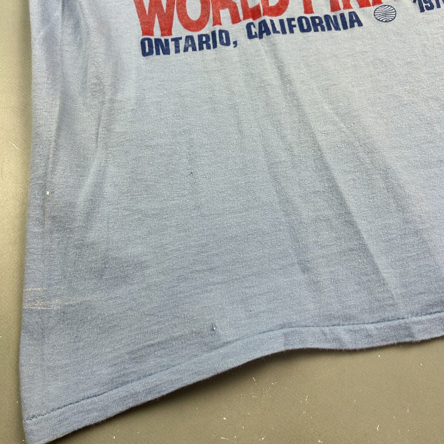 VINTAGE 1978 | WINSTON World Finals Hot Rod Racing T-Shirt sz Small Adult