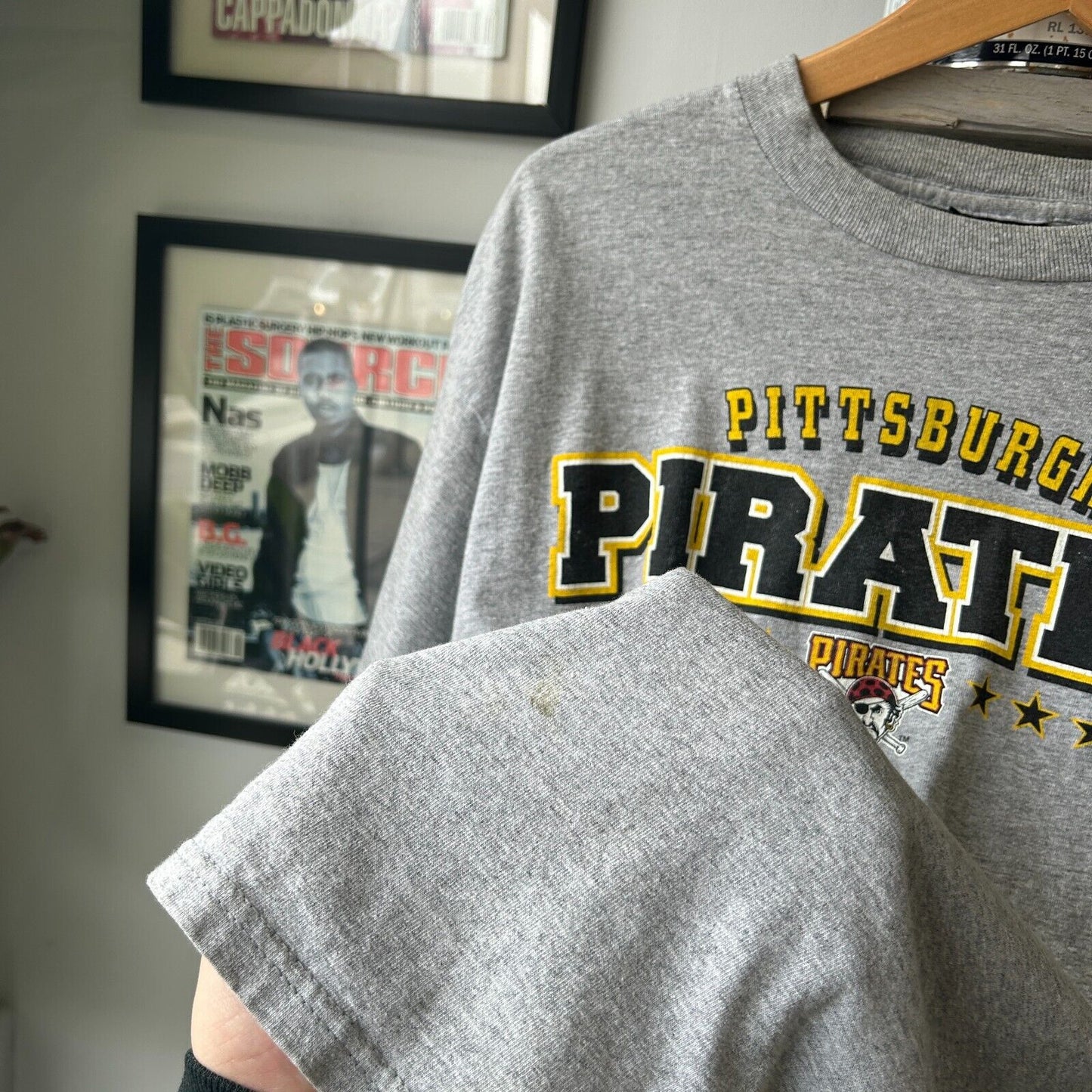 VINTAGE | Pittsburgh Pirates Baseball MLB T-Shirt sz M Adult