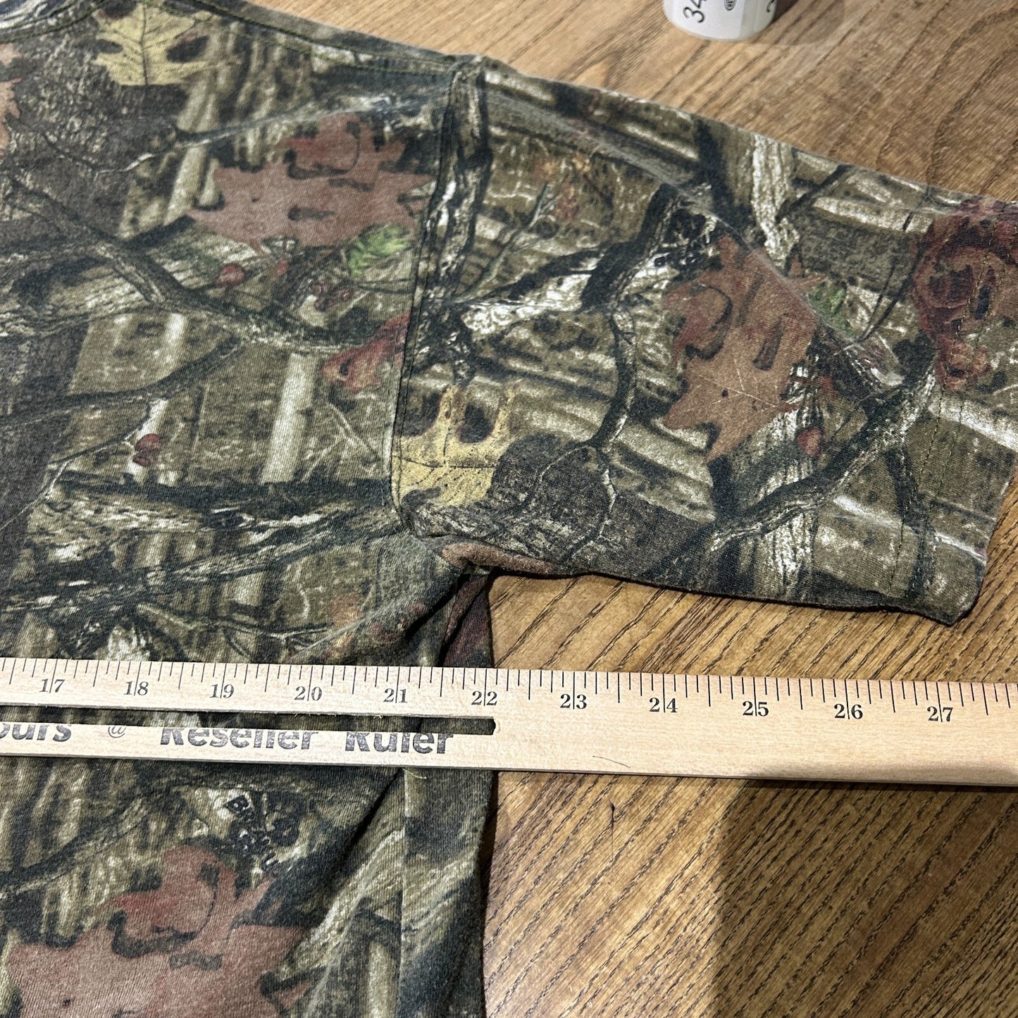 VINTAGE | Mossy Oak Real Tree Camo T-Shirt sz L