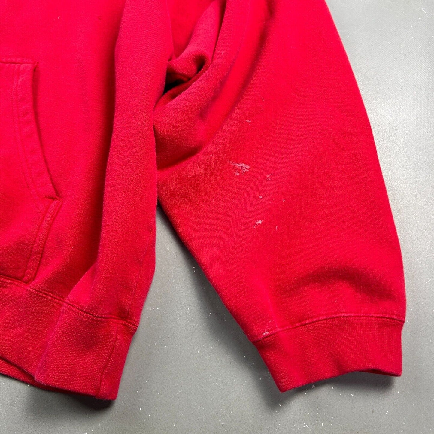 VINTAGE | NIKE Mid Swoosh Indiana Red Hoodie Sweater sz XXL Adult