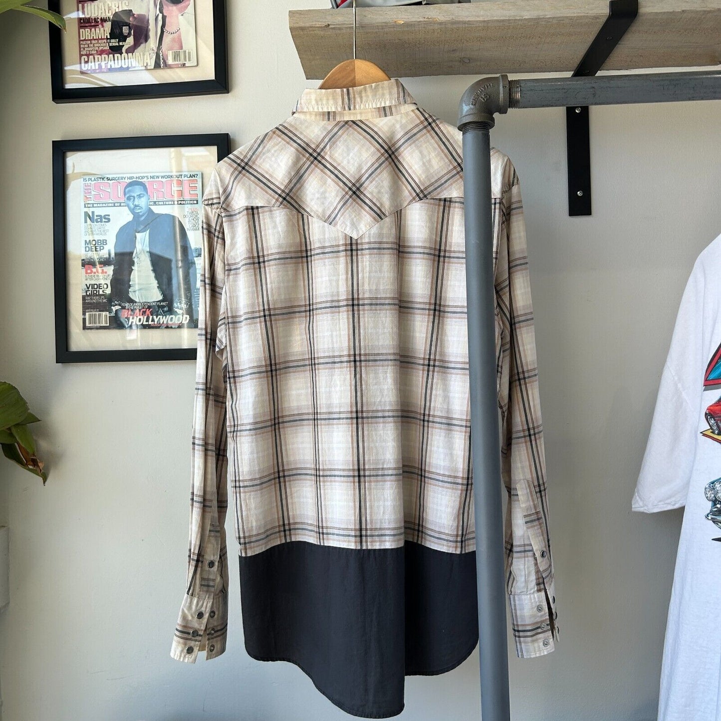 VINTAGE | Nepenthes Button Down Shirt sz L Made in Japan