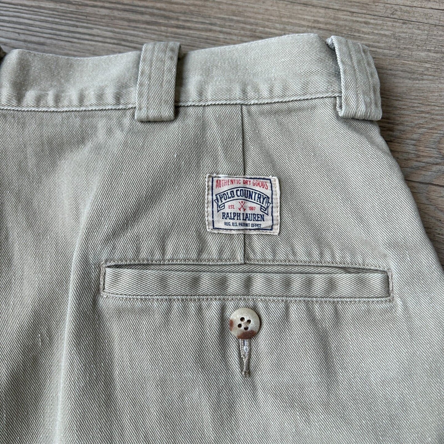 VINTAGE | Ralph Lauren Polo Country Twill Baggy Pants sz W33 L30