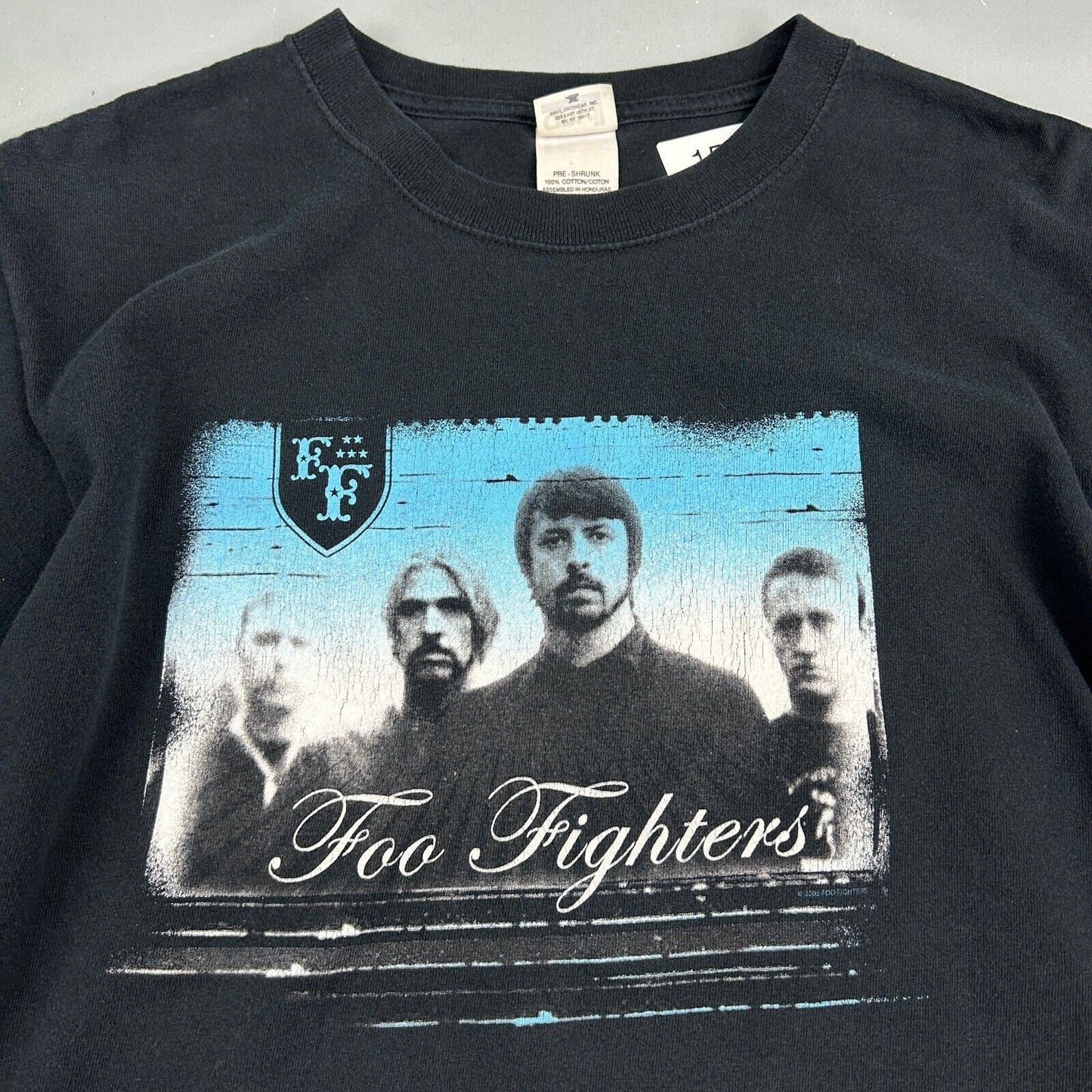 VINTAGE 2005 | FOO FIGHTERS Portrait Band T-Shirt sz M Adult