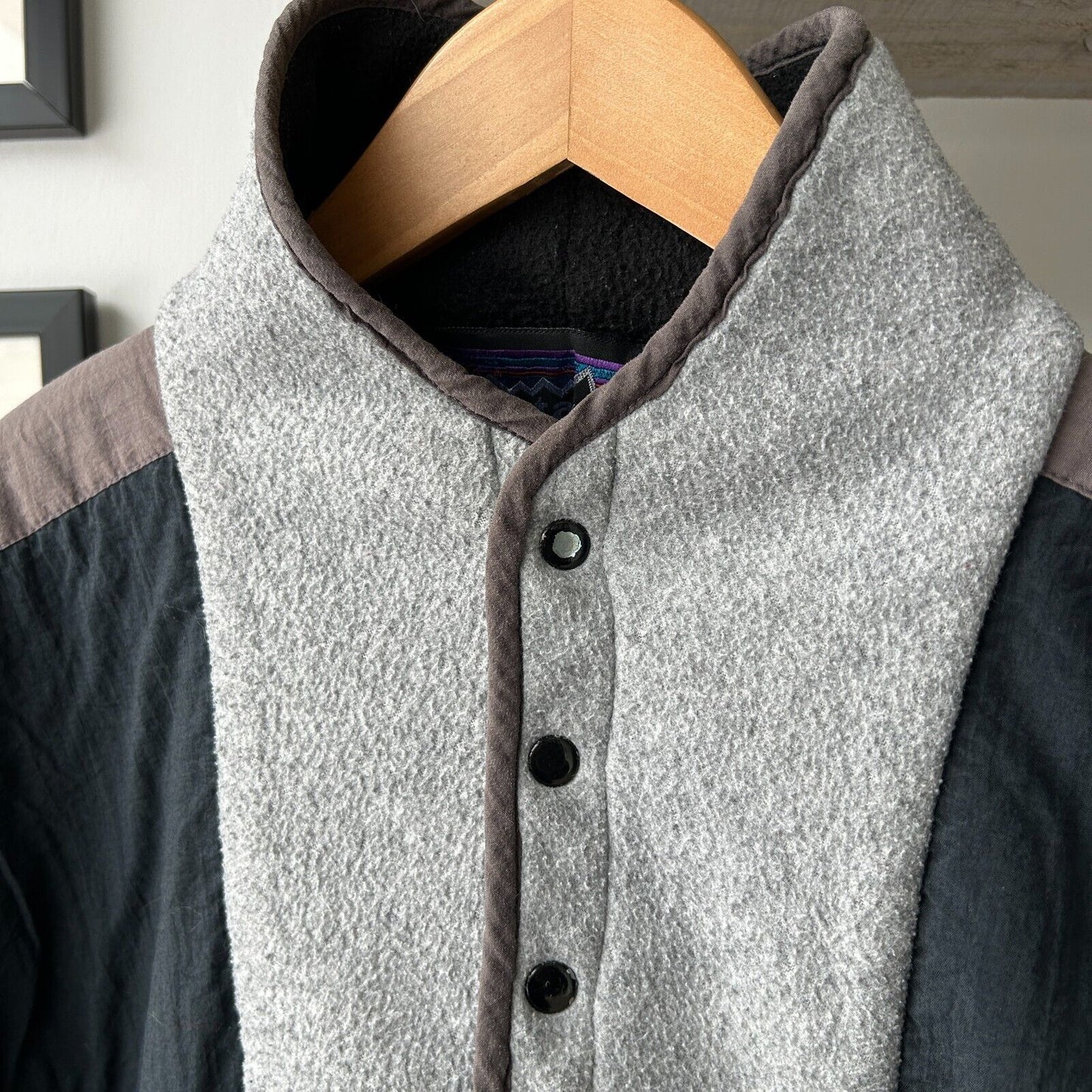 VINTAGE | Antartica 1/4 Snap Technical Fleece Sweater sz L