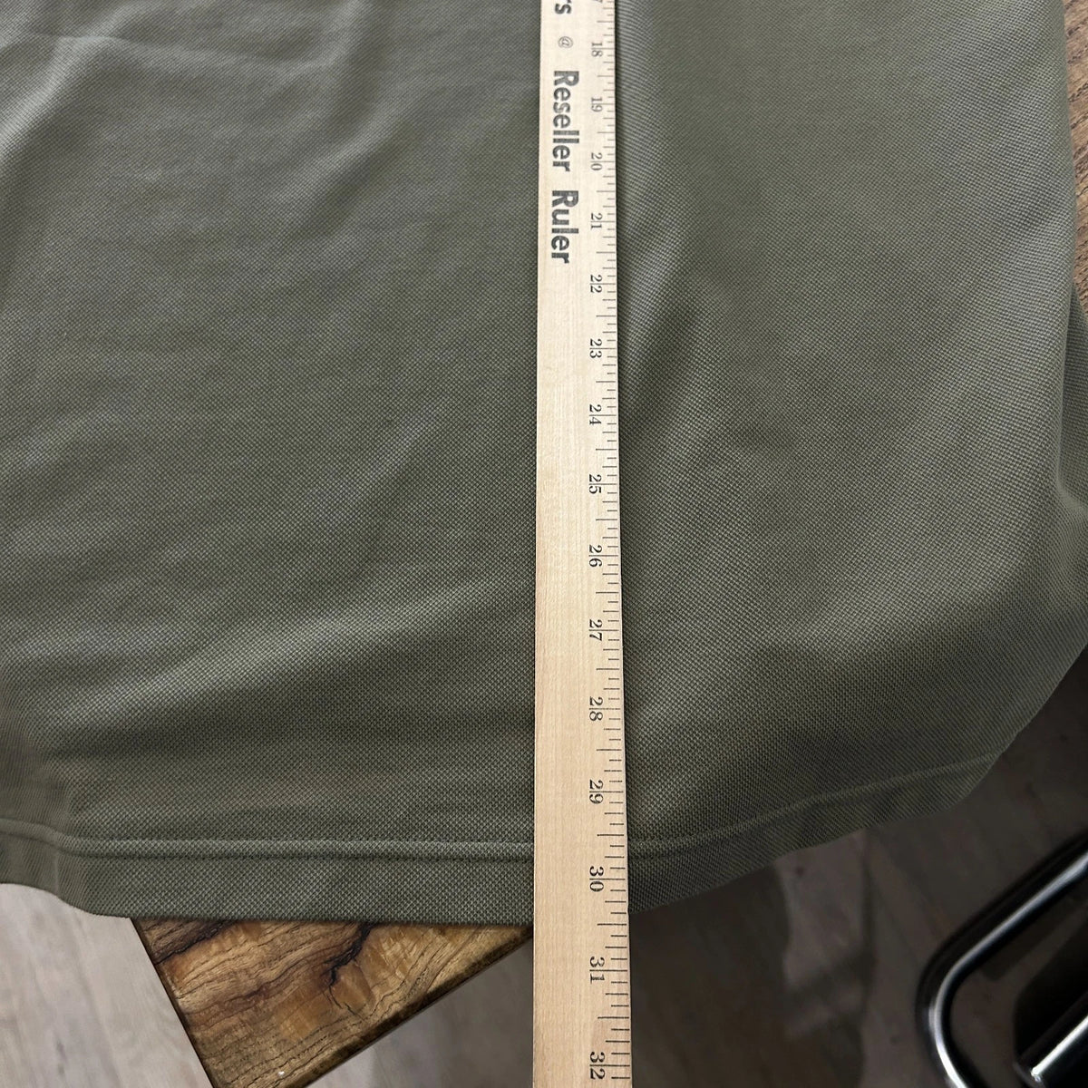 ENGINEERED GARMENTS NY | Uniqlo Two Tone Olive Polo Shirt sz M