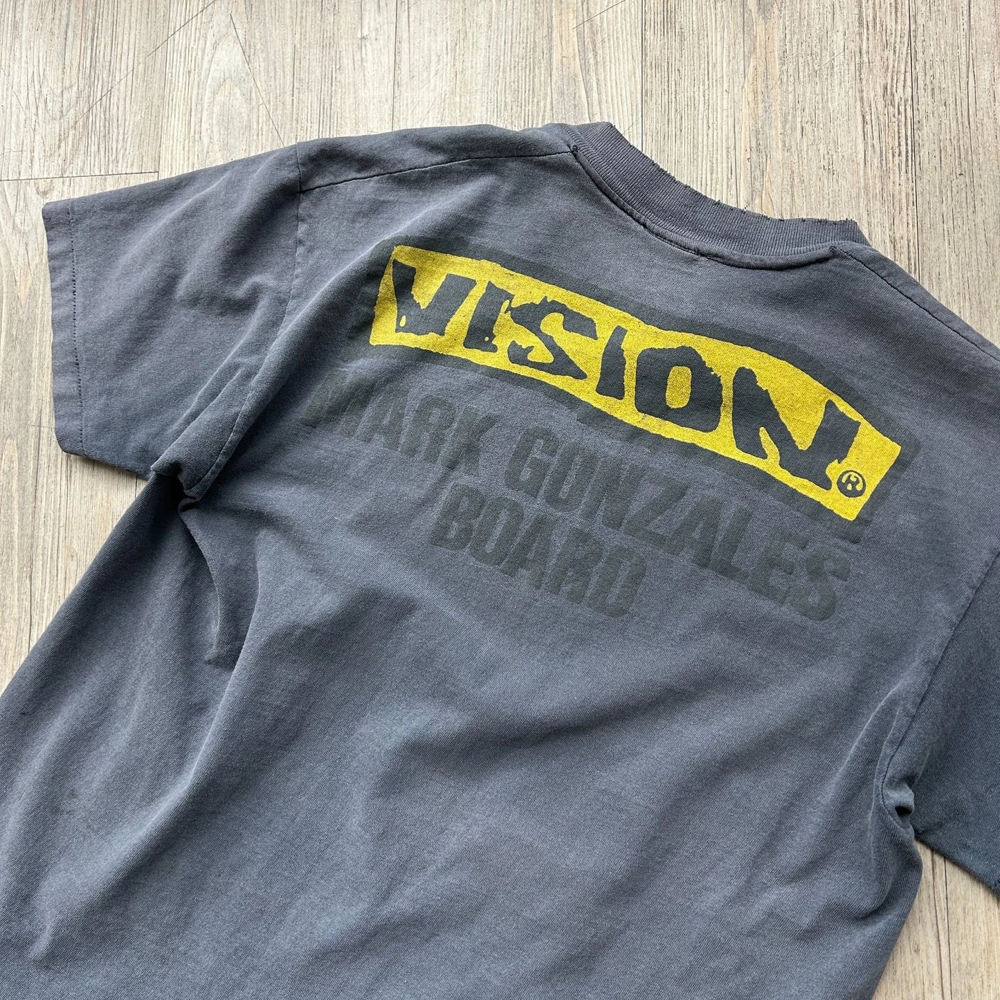 VINTAGE 80s 90s | Mark Gonzales Board Vision Street Wear T-Shirt sz L