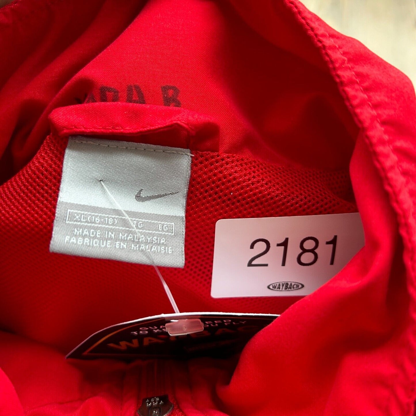 VINTAGE | NIKE Mini Swoosh Technical Windbreaker Jacket sz S/M Adult