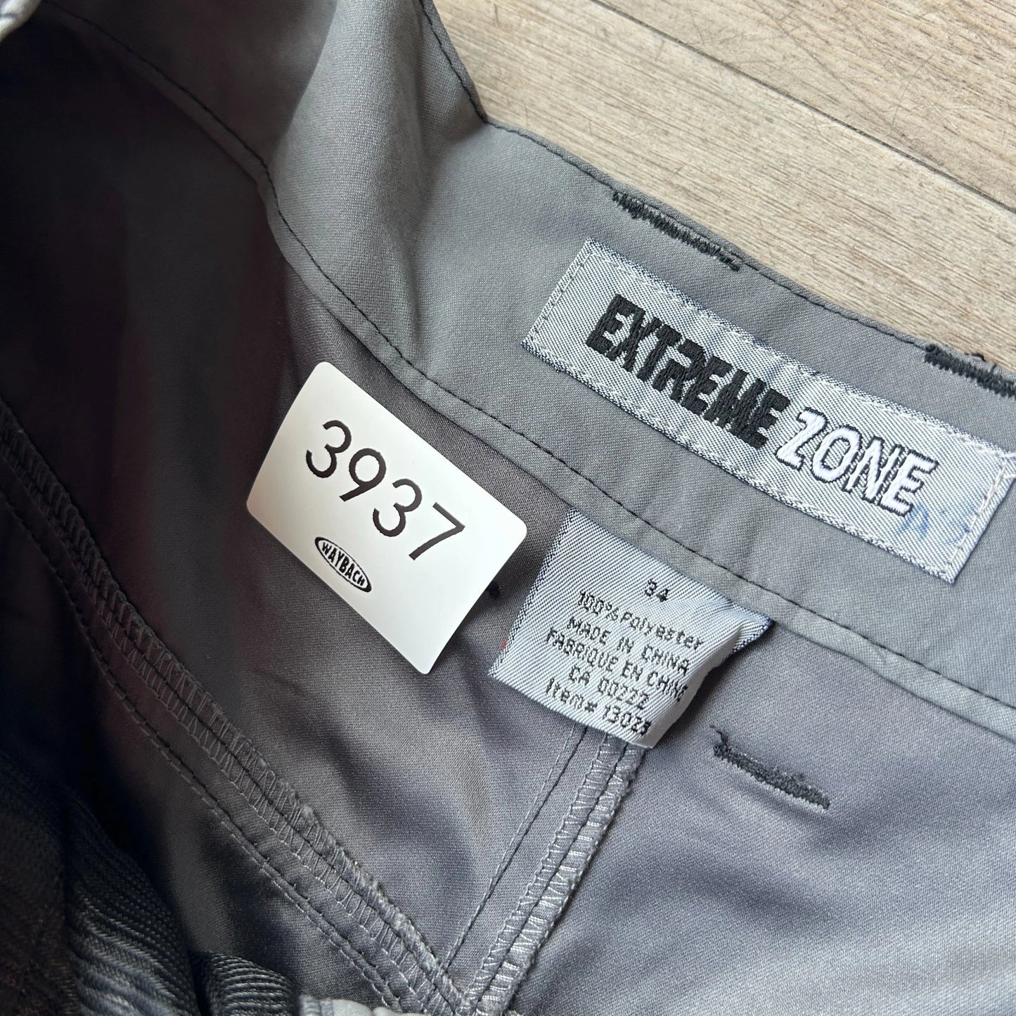 VINTAGE Y2k | Extreme Zone Loose Baggy Technical Track Pants sz W34 L30