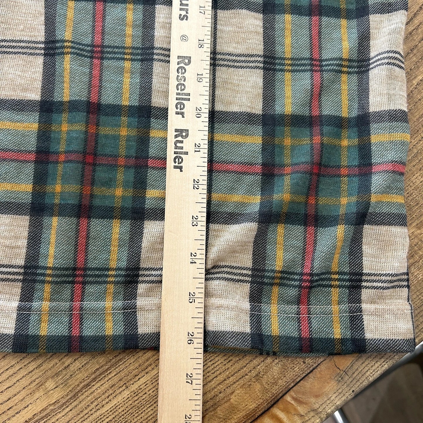 VINTAGE 1996 | Comme des Garcons Homme Plus Plaid 1/4 Zip Polo Shirt sz S/M