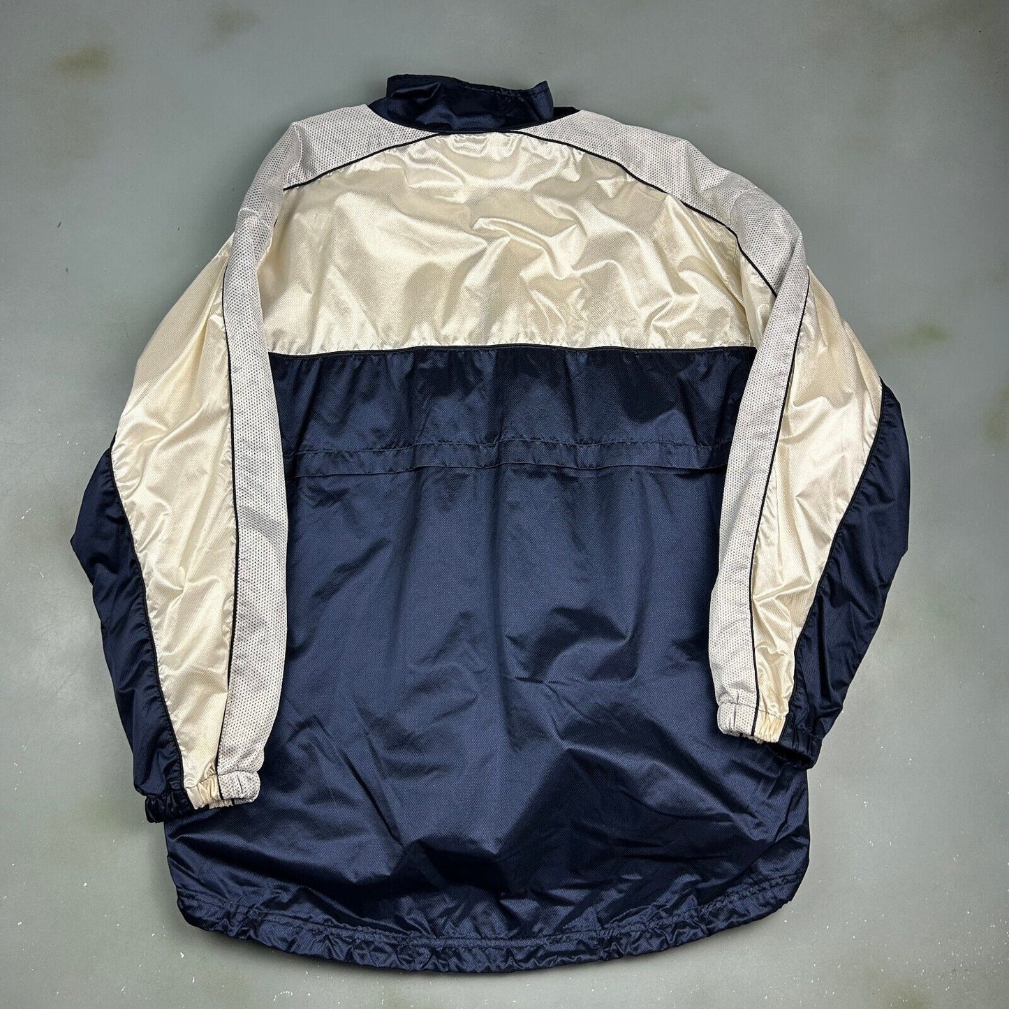 VINTAGE 90s | REEBOK Mesh Panel/ Lined Nylon Windbreaker Jacket sz L Adult