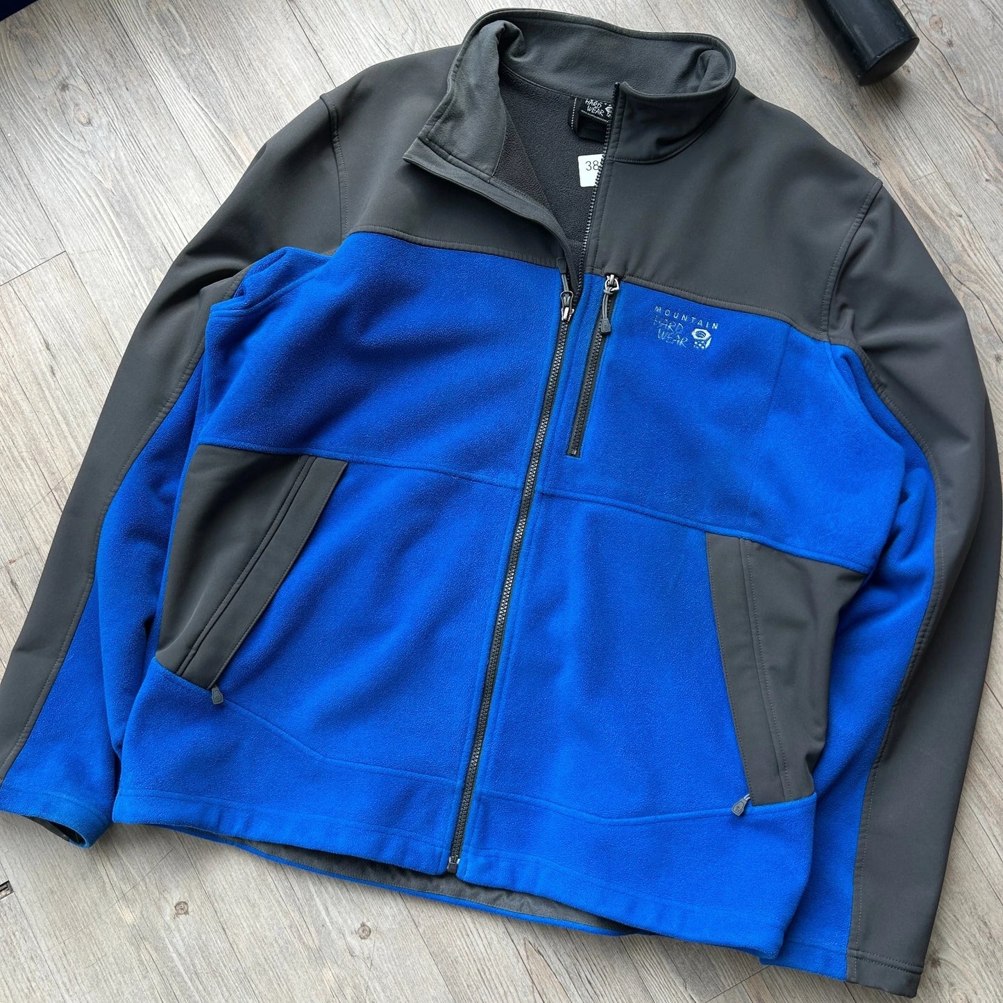VINTAGE | Mountain HardWear Two Tone Fleece Mid Layer Jacket sz XL