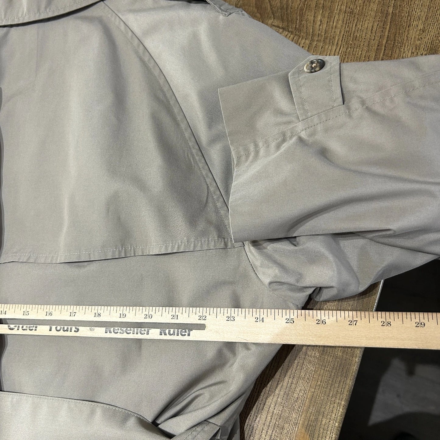 VINTAGE | Christian Dior Monsieur Wool Blend Lined Trench Coat Jacket sz 46R