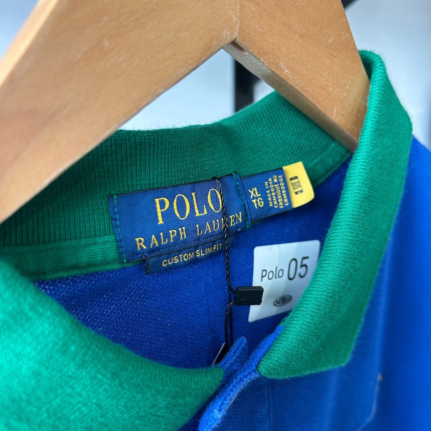 VINTAGE Y2k | Ralph Lauren Big Pony #3 Polo Shirt sz L/XL