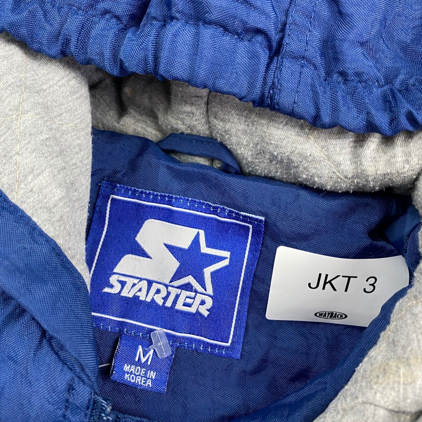 VINTAGE 90s Penn State Starter Zip Up Jacket sz S - M Men Adult
