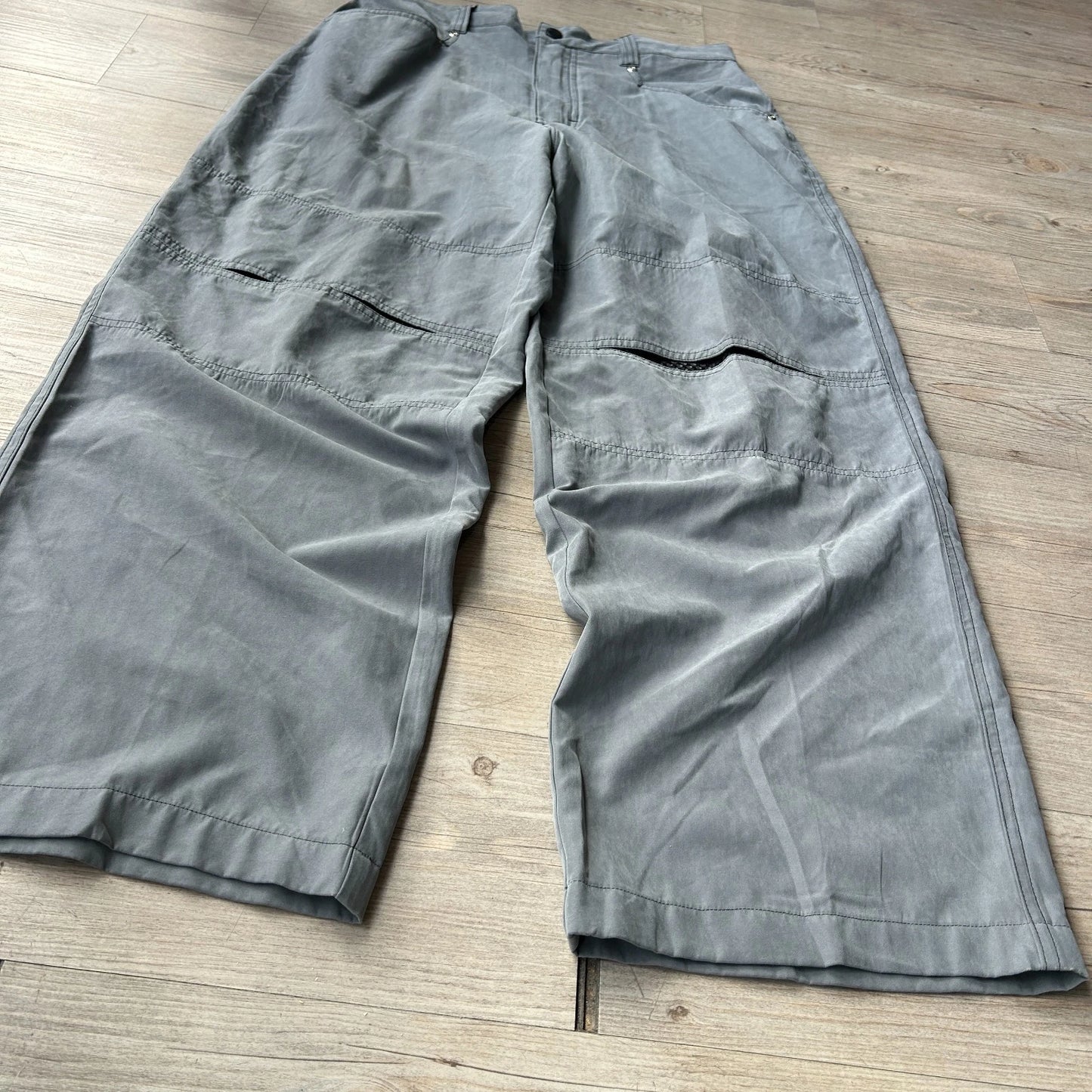 VINTAGE Y2k | Extreme Zone Loose Baggy Technical Track Pants sz W34 L30