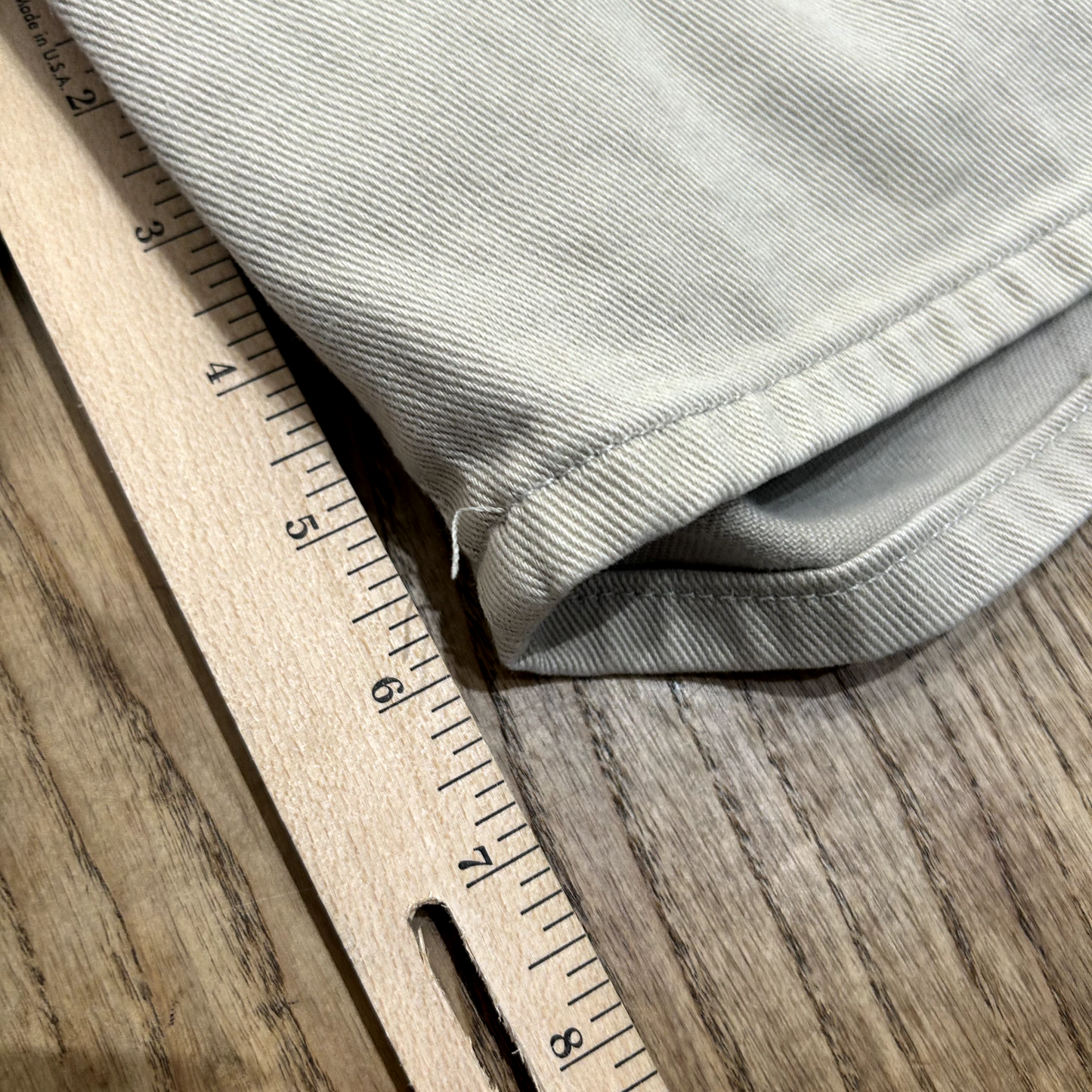 VINTAGE | 1990s Point Zero Beige Jean Shorts sz W30
