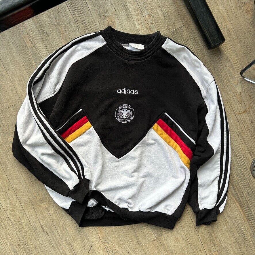 VINTAGE 1994 | Adidas DFB Germany World Cup Crew Sweater sz M