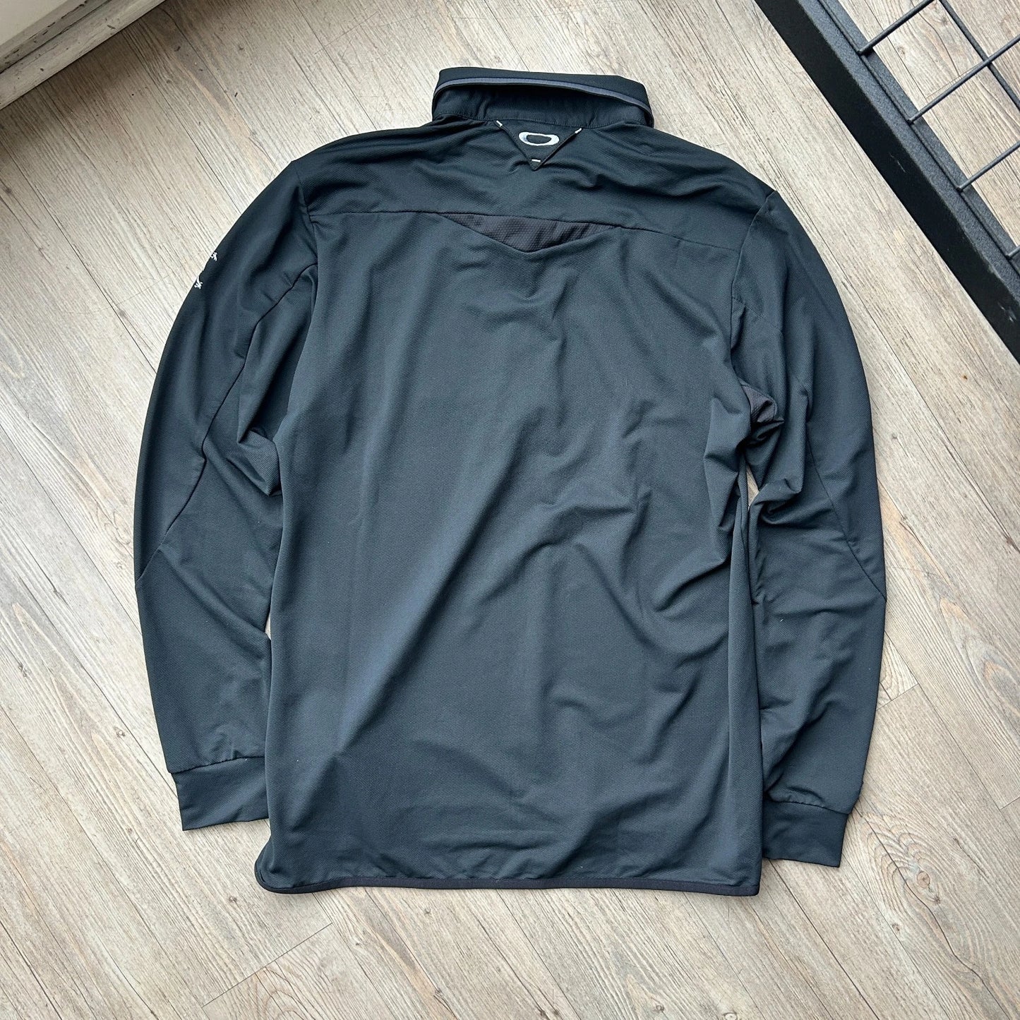 OAKLEY | Technical 1/2 Button Down Golf Polo Shirt sz L