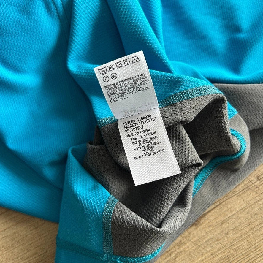 MONTBELL | 1/4 Zip Thermal Long Sleeve Jersey T-Shirt sz L/XL