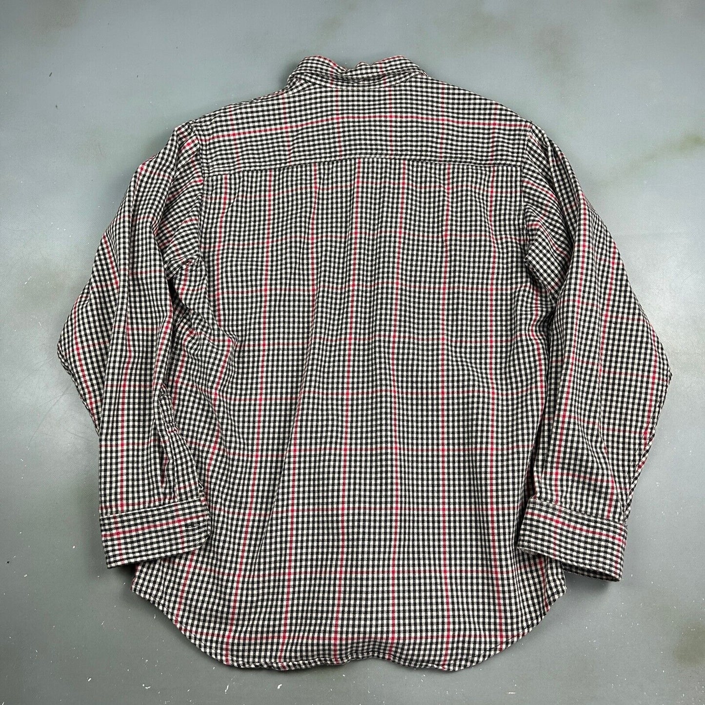 VINTAGE 90s Eddie Bauer Mckinley Cloth Button Up Shirt sz Medium Adult