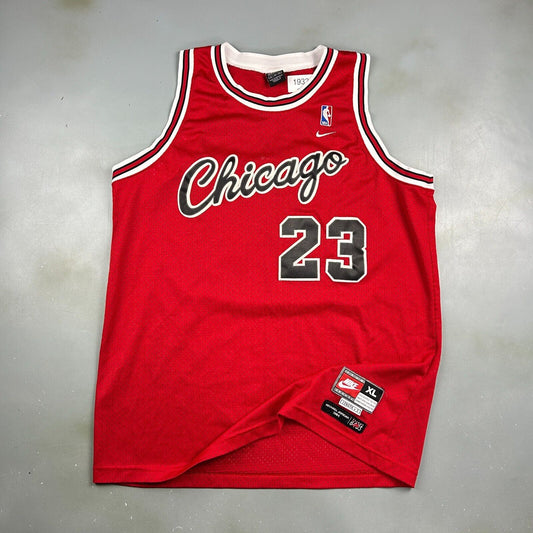 VINTAGE 90s | Chicago Bulls #23 Jordan Nike Basketball Jersey sz XL Adult