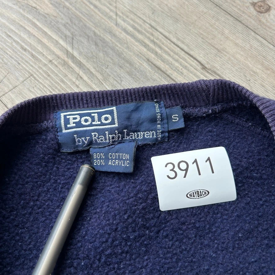VINTAGE 90s | Polo Ralph Lauren Athletic Dept. FL 90 Crewneck Sweater sz S/M