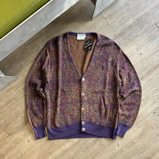 Emporio ARMANI 1990s | Vintage Cardigan Knit Sweater sz M/L
