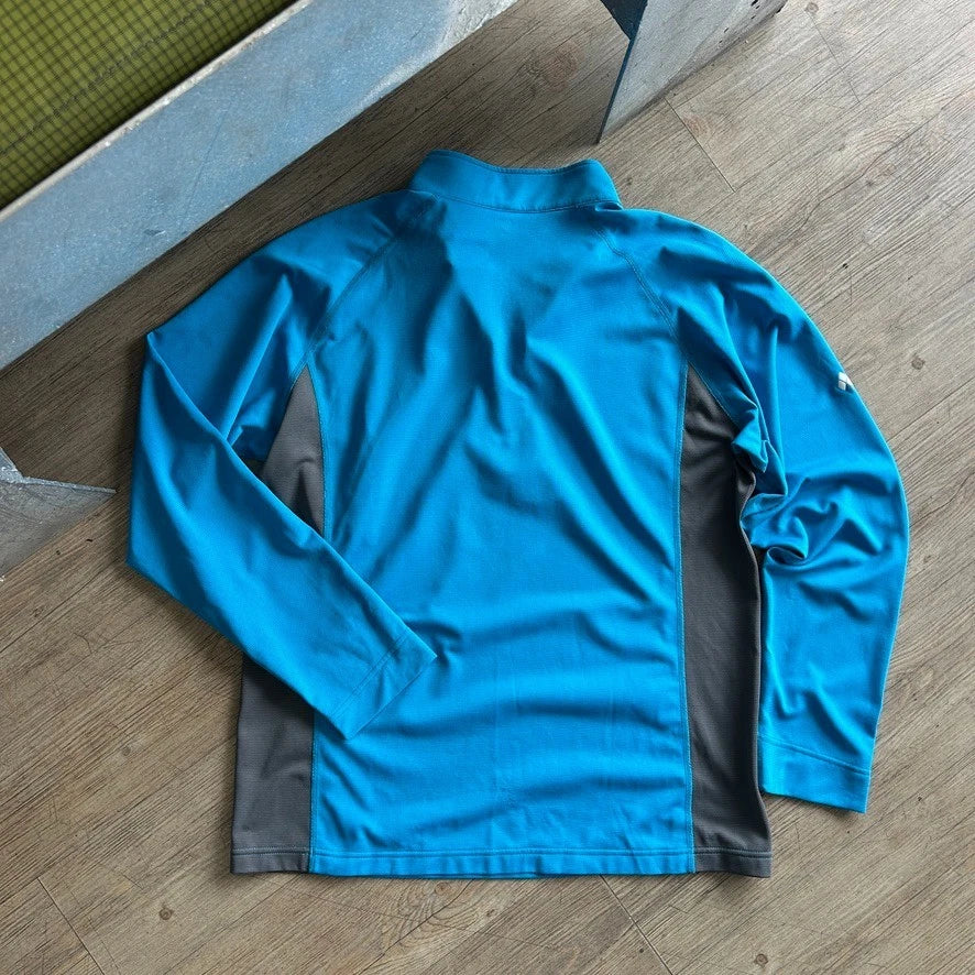 MONTBELL | 1/4 Zip Thermal Long Sleeve Jersey T-Shirt sz L/XL