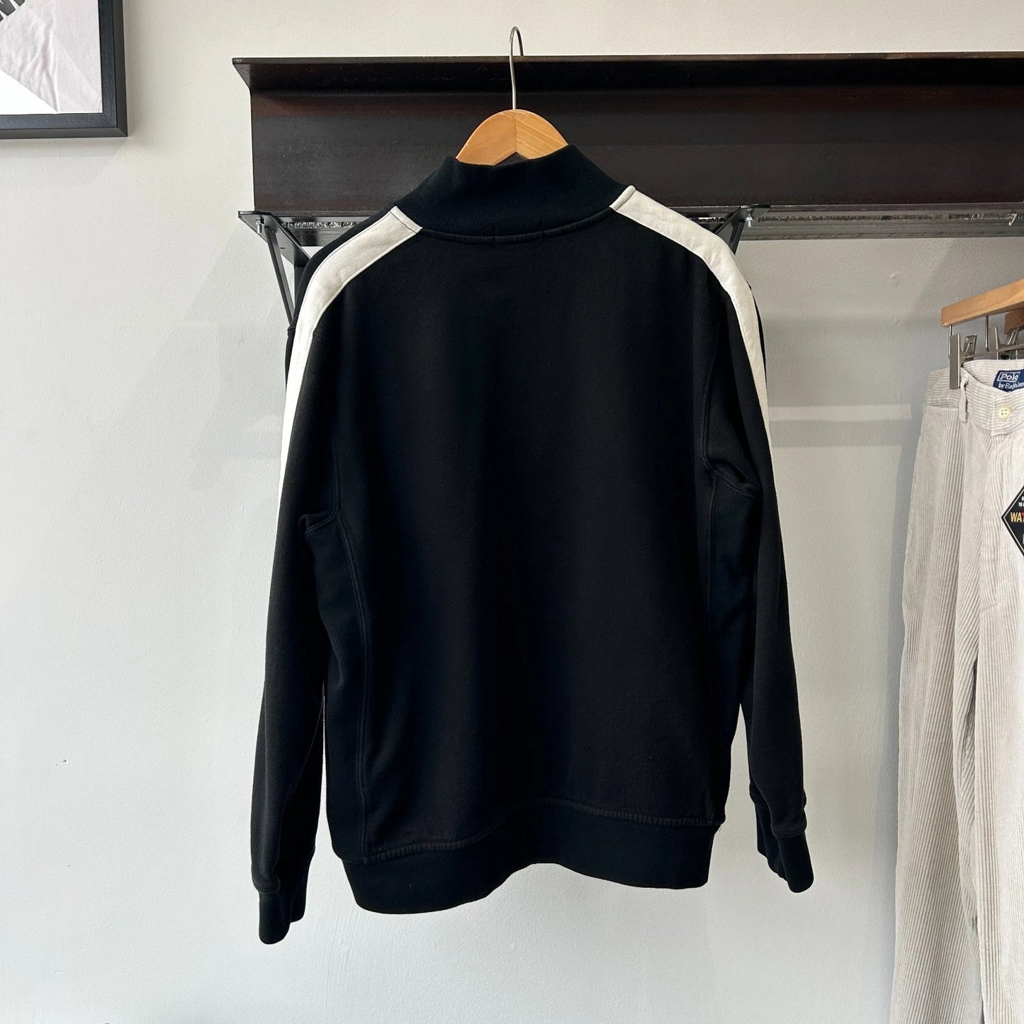 VINTAGE | POLO Ralph Lauren Sm Pony Mafia Zip Up Track Sweater sz L