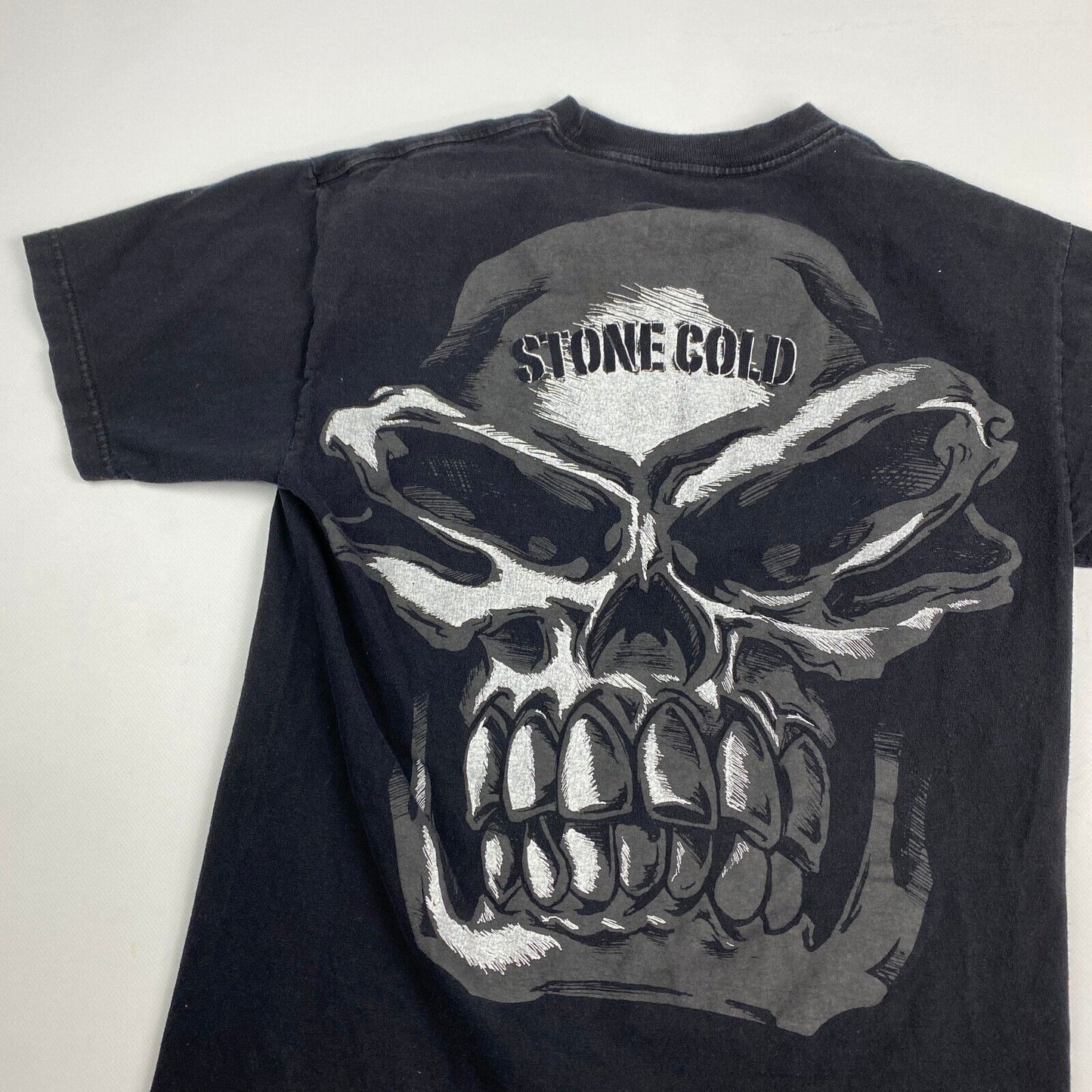 VINTAGE Stone Cold Arrive Raise Hell Leave Wrestling T-Shirt sz Small Men