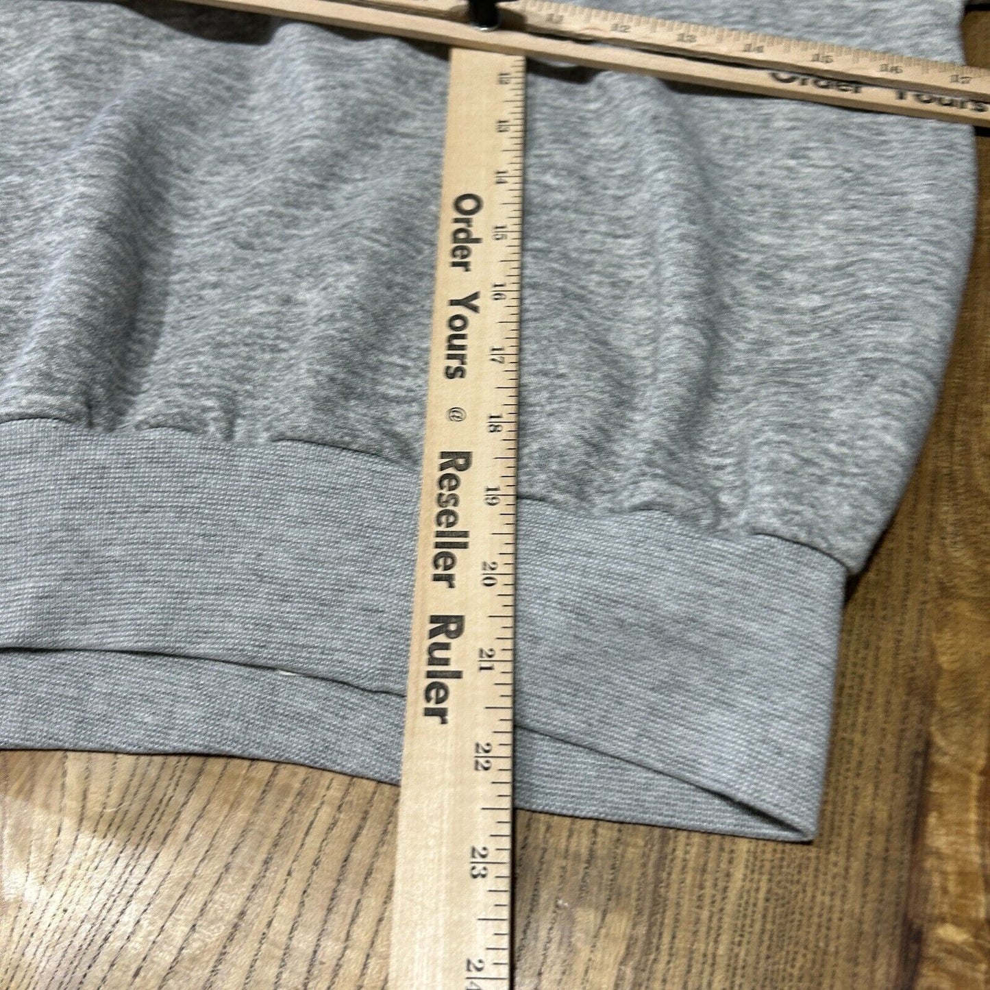 VINTAGE 80s | SYRACUSE Grey University Hoodie Sweater sz S/M Adult