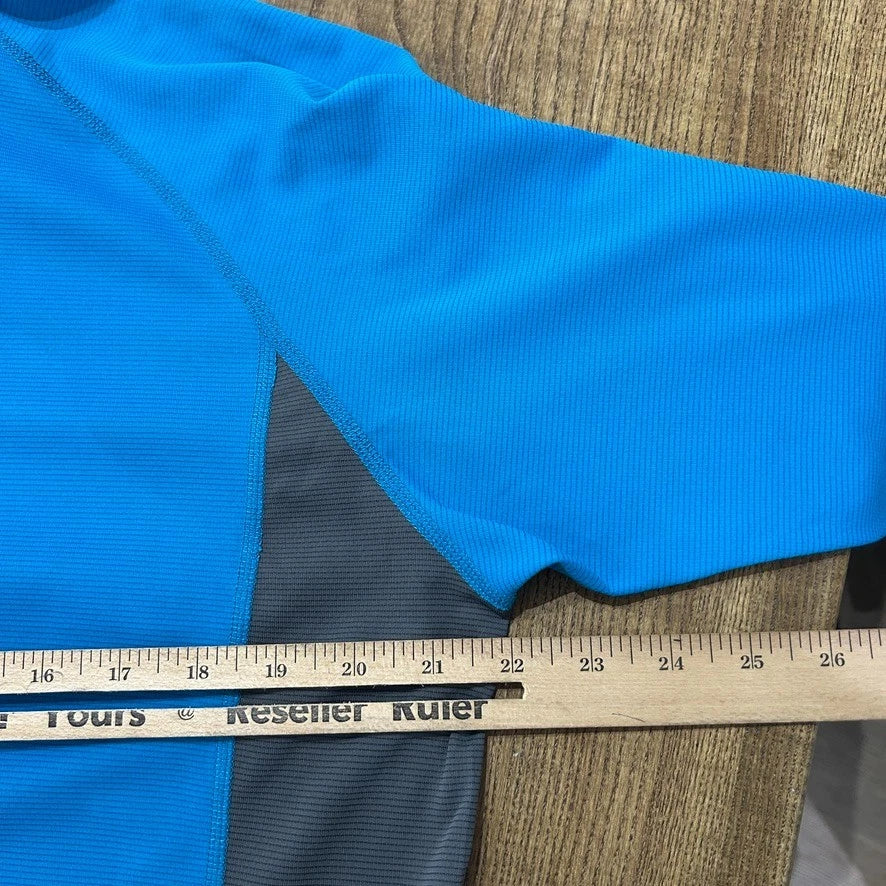 MONTBELL | 1/4 Zip Thermal Long Sleeve Jersey T-Shirt sz L/XL