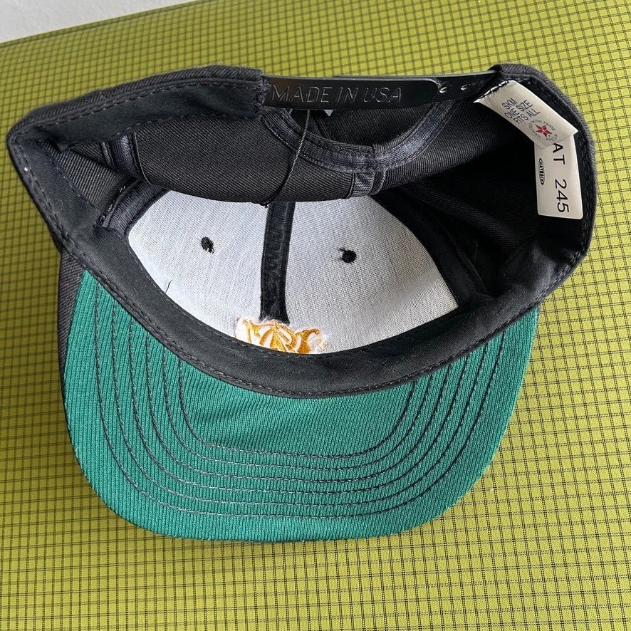 VINTAGE 80s 90s | Smith & Wesson Crest Gun Manufacturer Snapback Hat sz OS